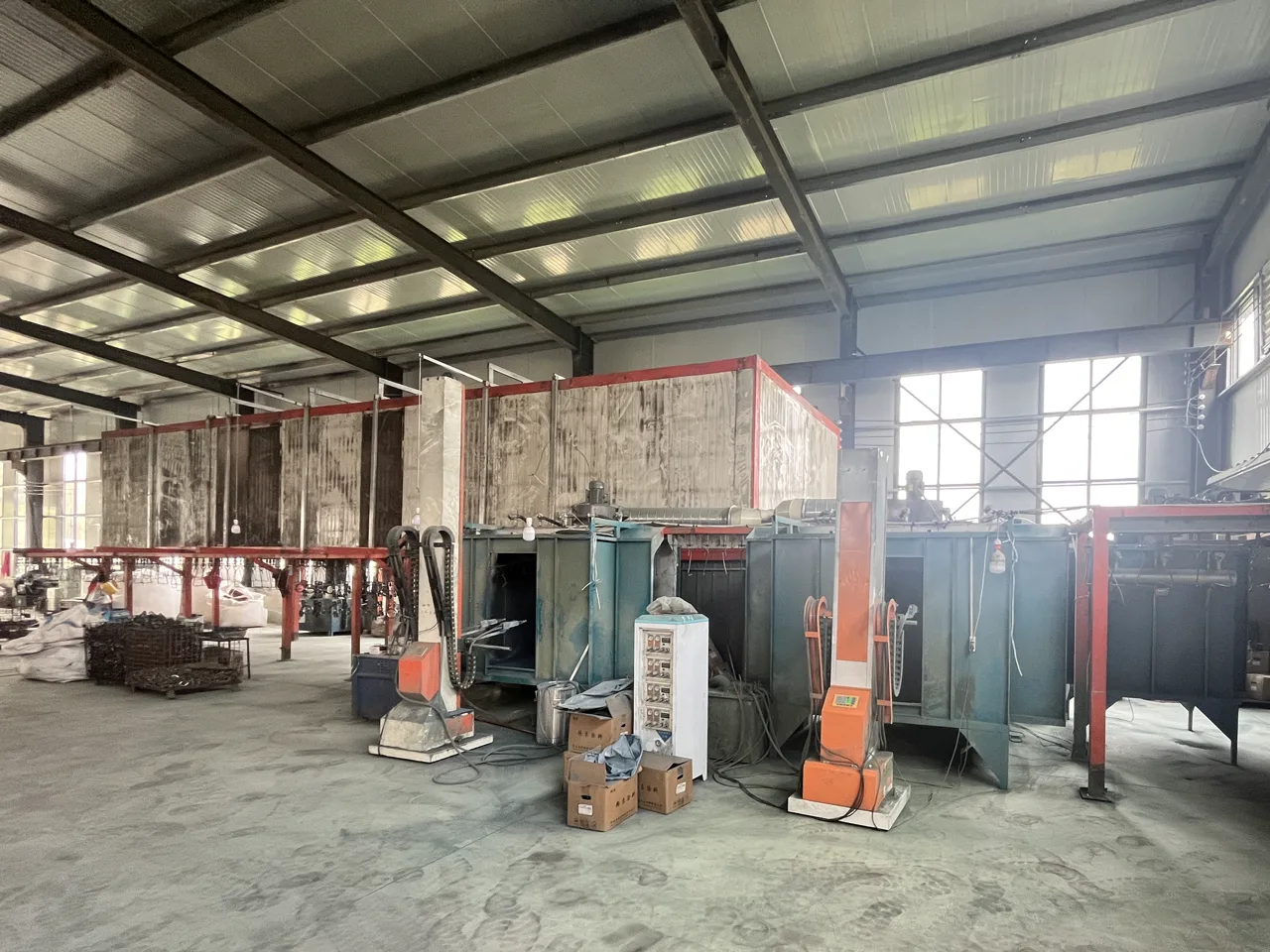 Factory production workshop