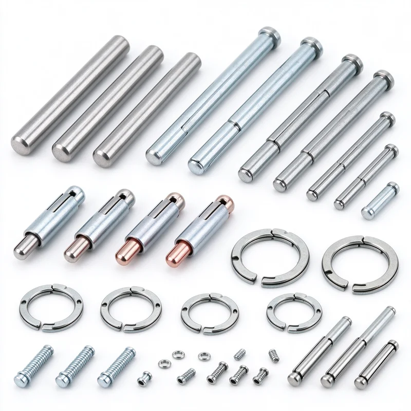 Stifte, Niete, Ringe und Sonstiges